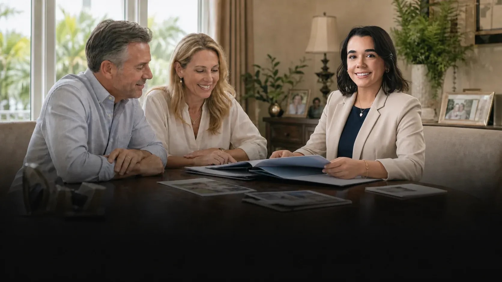 Calm estate planning scene illustrating planning for families dependents