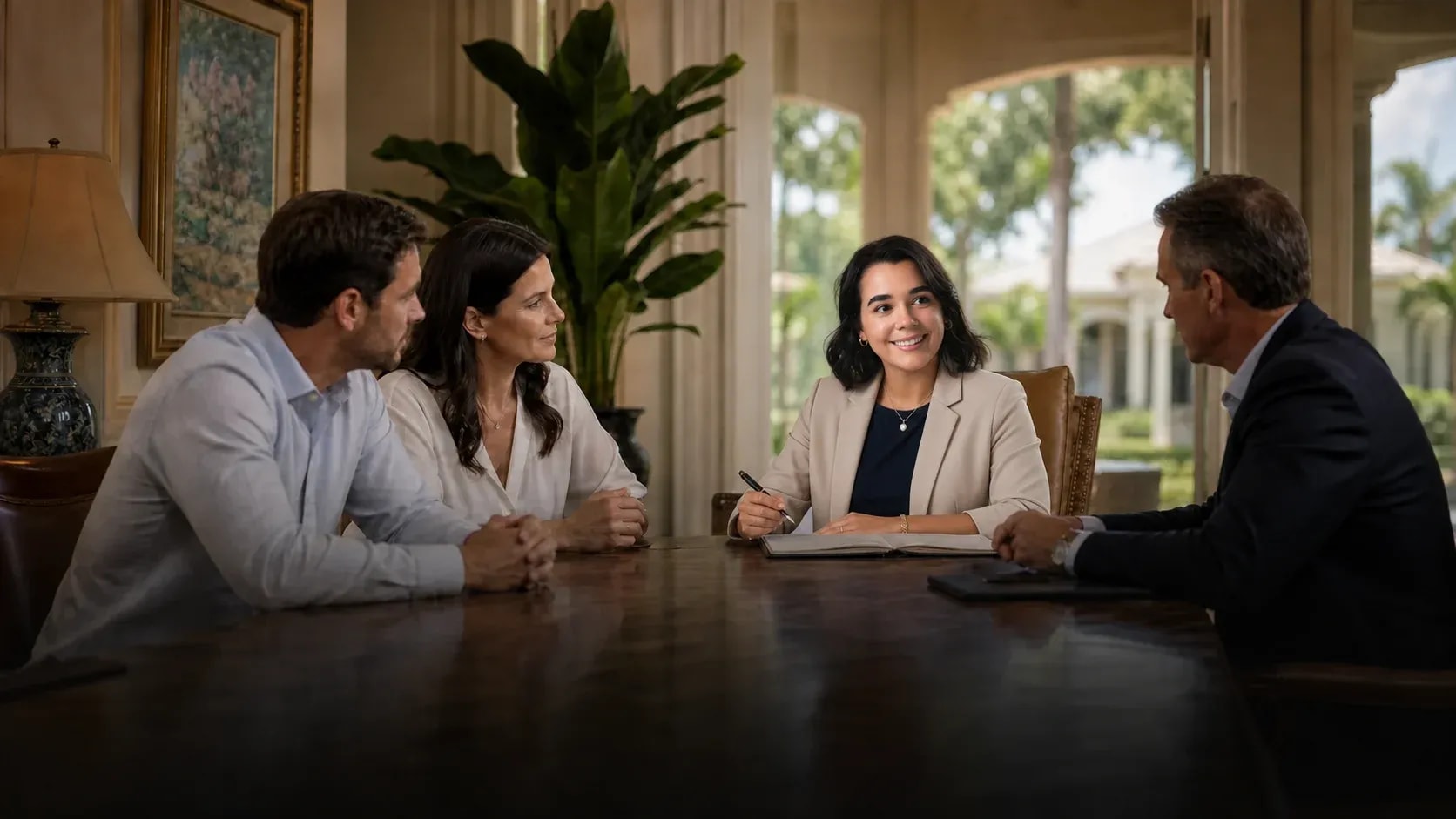 Calm estate planning scene illustrating powers of attorney agent successor