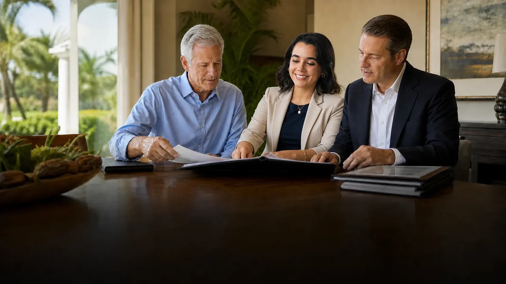 Calm estate planning scene illustrating probate avoidance beneficiary designations