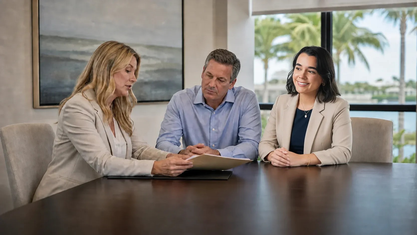 Editorial scene illustrating real estate disputes deposit in Southwest Florida